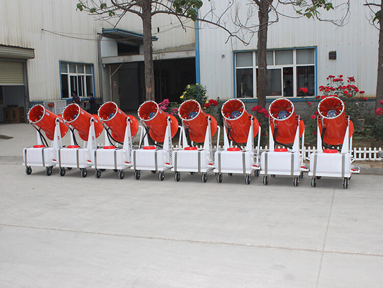 霧炮機如何實現(xiàn)降塵目的？