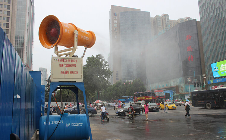 環(huán)保除塵霧炮機(jī)怎樣操作？您只需要注意這5點(diǎn)