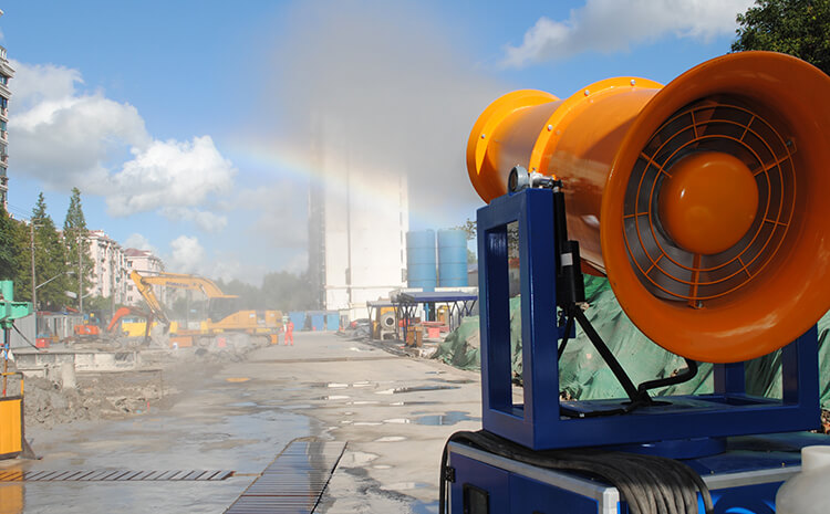 鄭通車載式霧炮機(jī)的優(yōu)勢(shì)是什么？有什么特點(diǎn)？效果怎么樣？