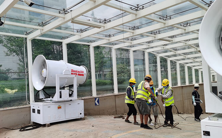 霧炮機設備適合在城市隧道的建設中使用嗎? 霧炮機設備適合在城市隧道的建設中使用嗎?
