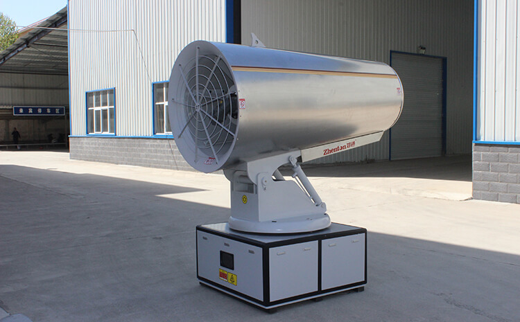 高射程霧炮機有什么特點？可以應用于建筑工地噴霧作業(yè)嗎？