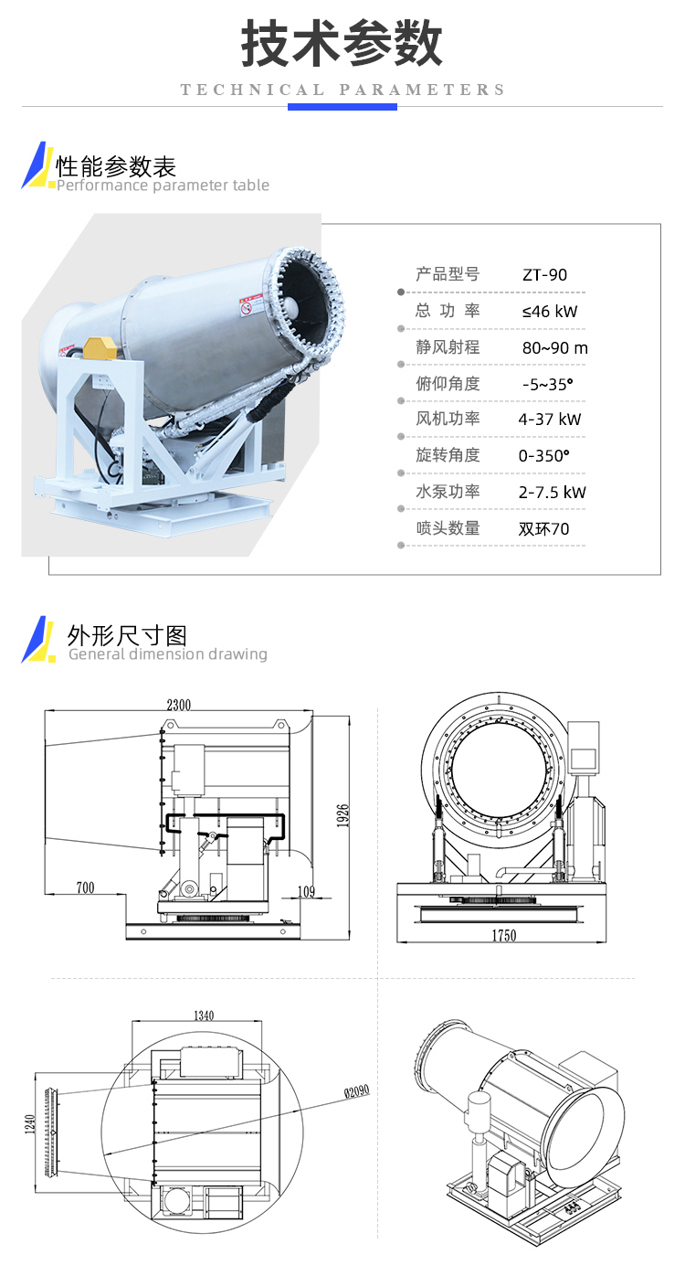 什么是工業(yè)級(jí)霧炮機(jī)？有什么特點(diǎn)？