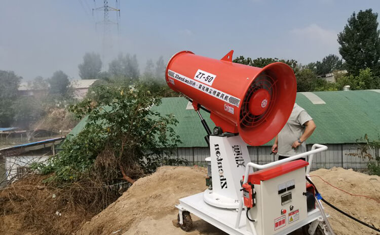 霧炮機(jī)對于除霾工作有哪些重要性？