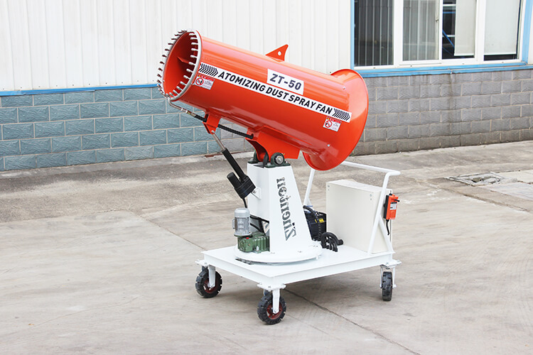 降塵霧炮機如何清理？