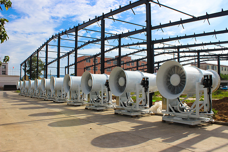 除塵霧炮機在降塵領域有哪些突出作用？