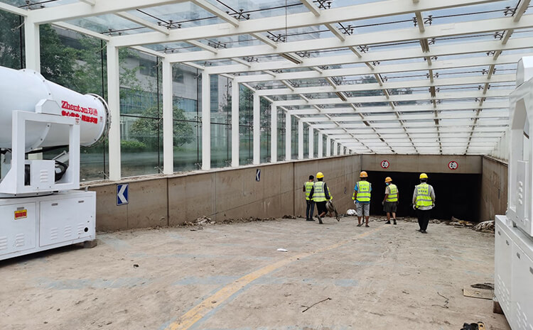 霧炮機(jī)設(shè)備廣泛應(yīng)用的條件都有哪些呢？