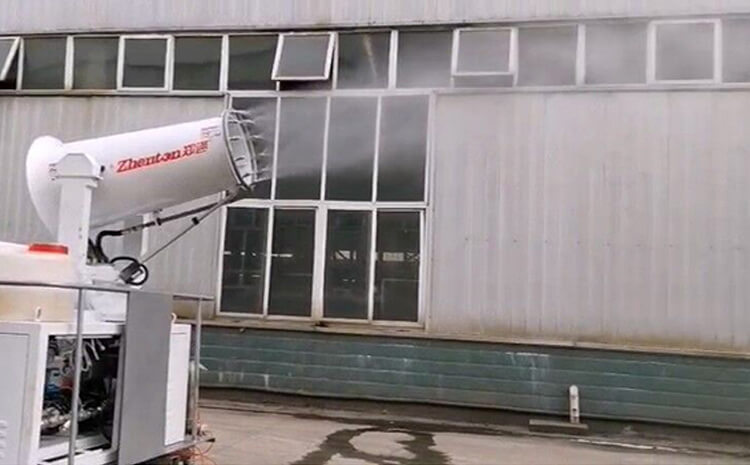 遠程車載式霧炮機的操作面板都有哪些作用？