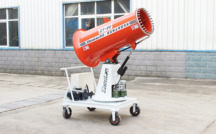 環保降塵霧炮機可治理采石場無組織排放的粉塵嗎？