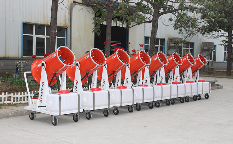 如何解決環(huán)保霧炮機噴頭的堵塞情況？