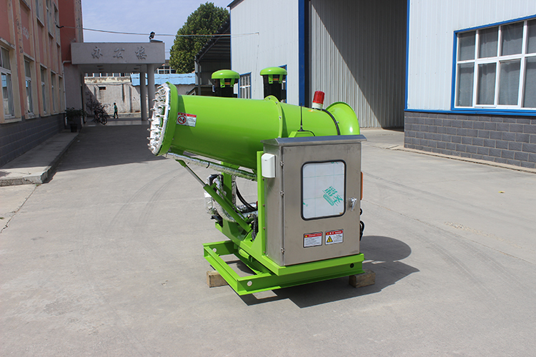 環(huán)保降塵霧炮機對于工地降塵的作用