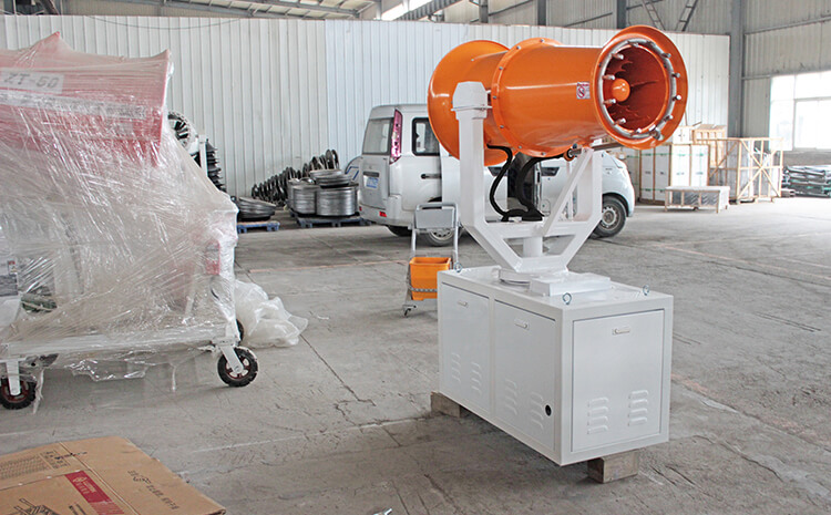 環(huán)保降塵霧炮機(jī)噴嘴對(duì)降塵效果的影響