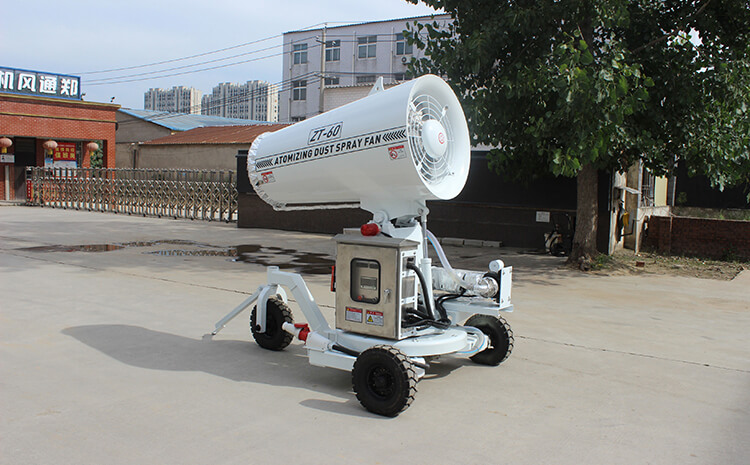 環保除塵霧炮機為什么被廣泛使用？