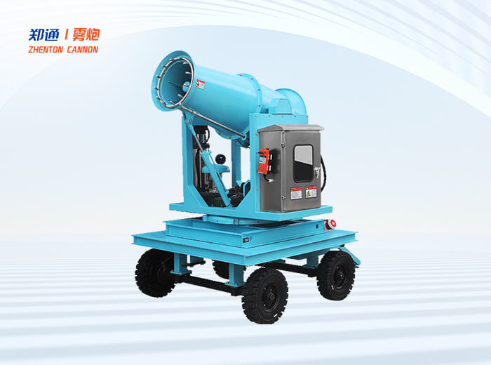 智能遠(yuǎn)程霧炮機的增壓系統(tǒng)有什么作用？