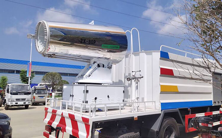 車載式除塵霧炮機的使用注意事項