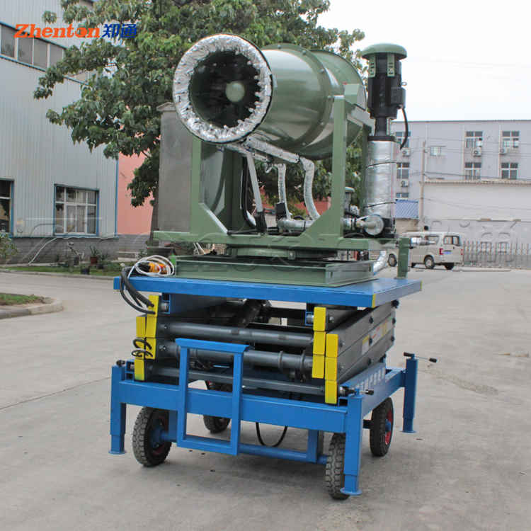 車載霧炮和分體式霧炮機有什么區(qū)別和優(yōu)點？都適合在哪些場合使用？