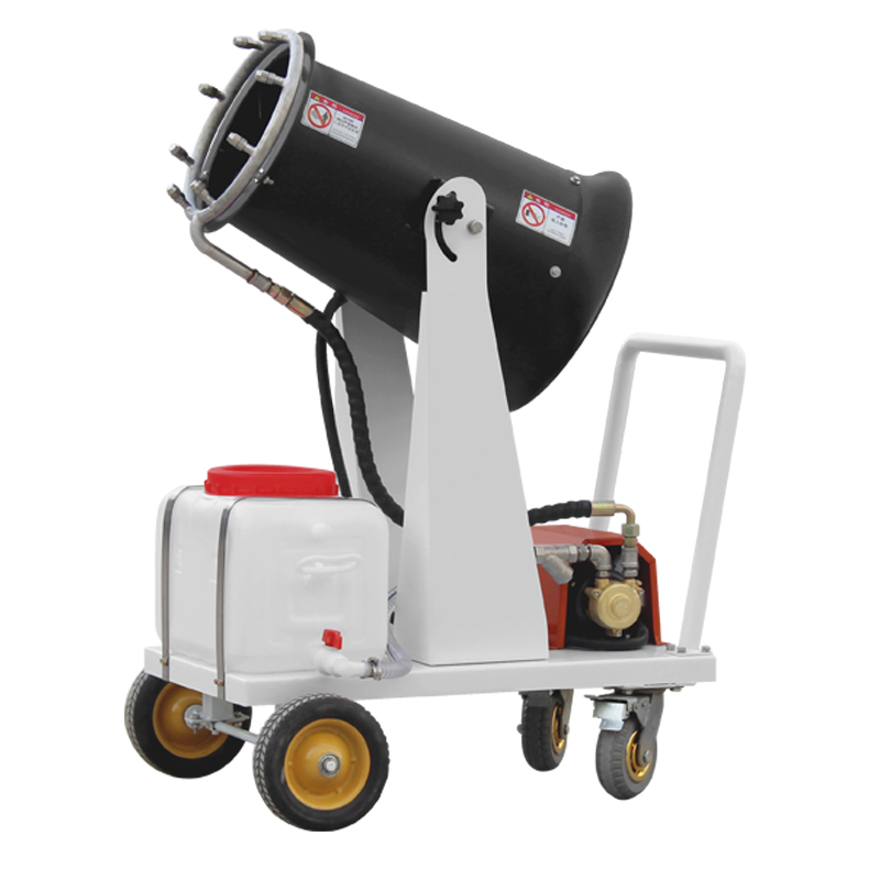 夏季戶外游樂園選擇降溫霧炮機(jī)防暑降溫效果怎么樣？